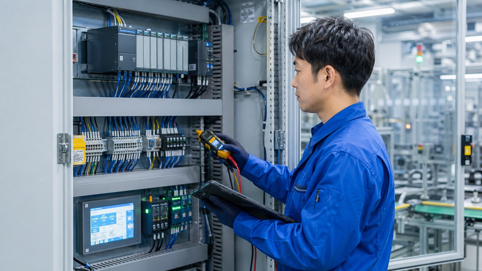 機械制御・PLC制御盤の現場